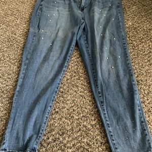 Lane Bryant Pearl Detailed Jeans